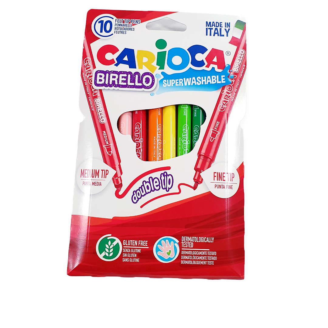 Dvipusių flomasterių rinkinys "Carioca"