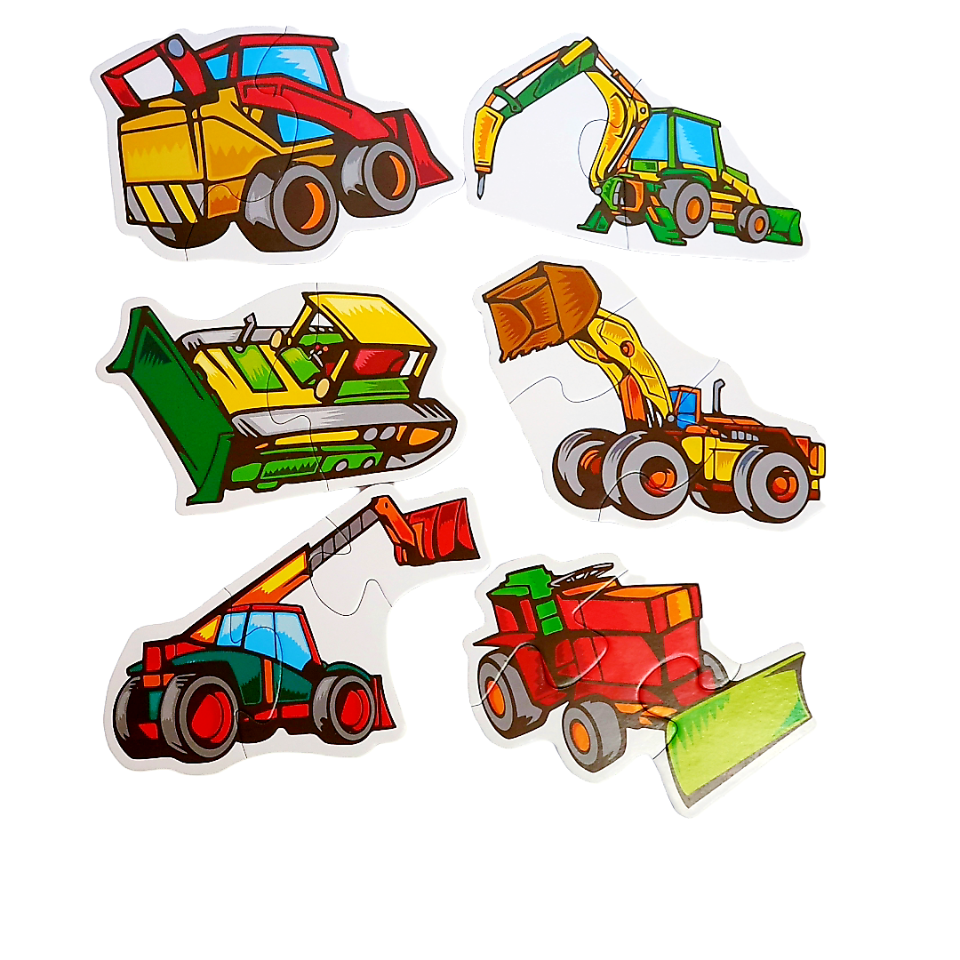 Dėlionių rinkinys "Transportas"