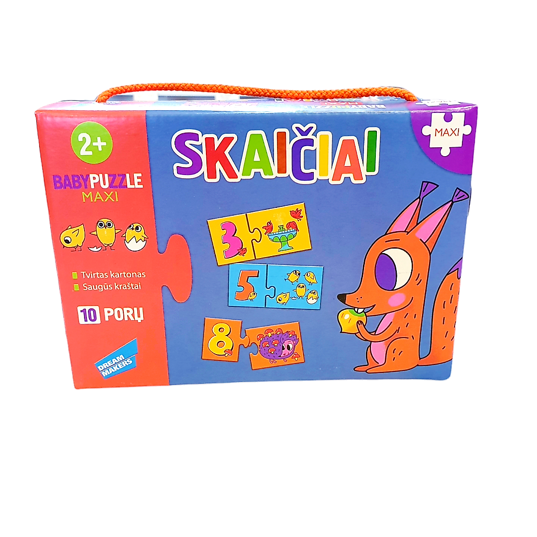 Lavinamoji dėlionė "Skaičiai"