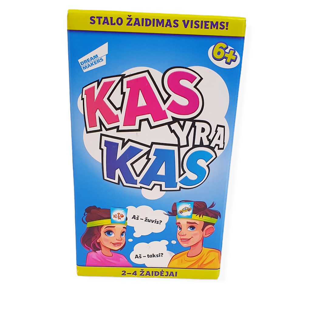 Stalo žaidimas "Kas yra kas"