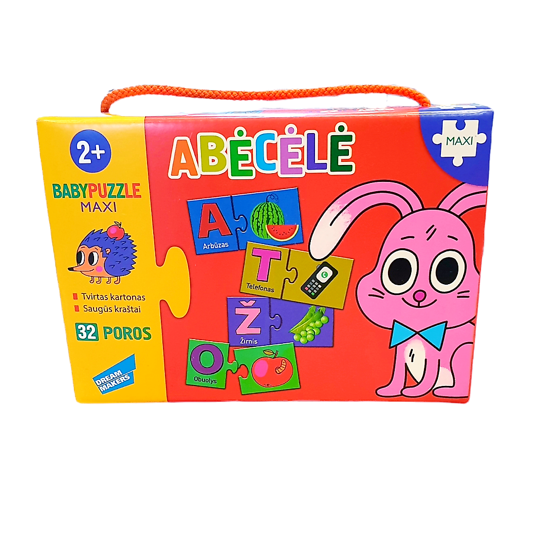 Lavinamoji dėlionė "Abėcėlė"
