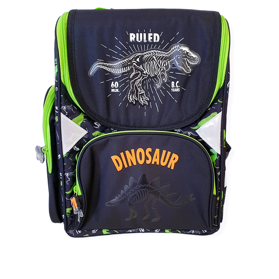 Mokyklinė kuprinė pradinukui "Dinozauras"