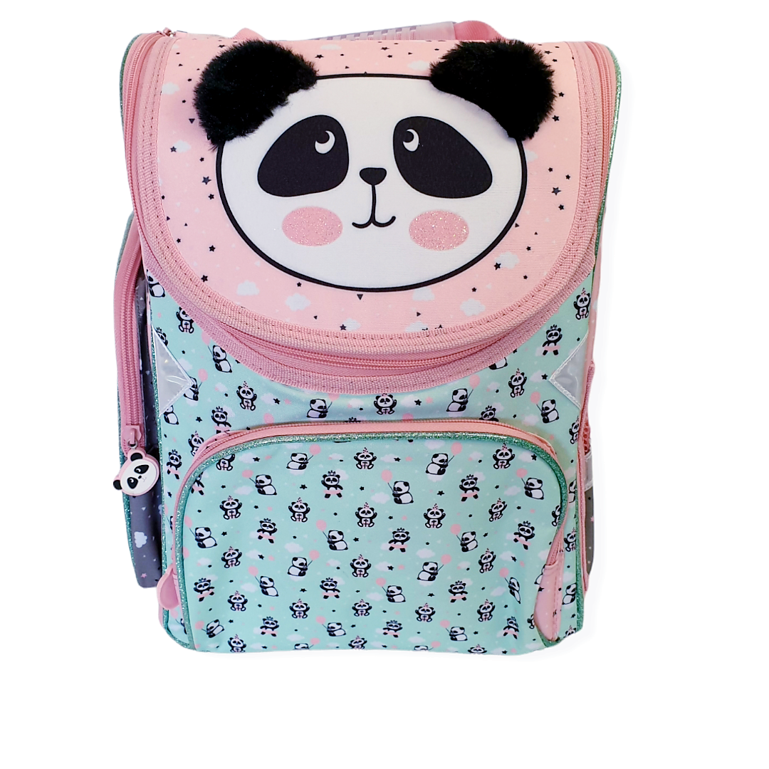 Mokyklinė kuprinė pradinukei "Panda"