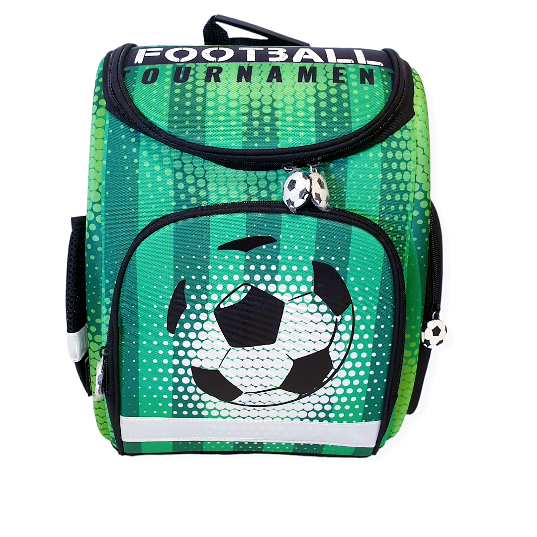 Mokyklinė kuprinė pradinukui "Futbolas"
