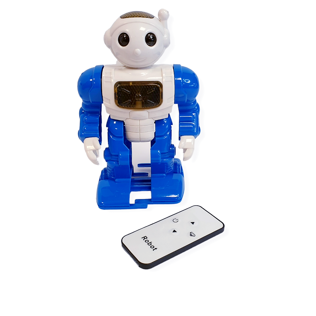 Robotas valdomas pulteliu