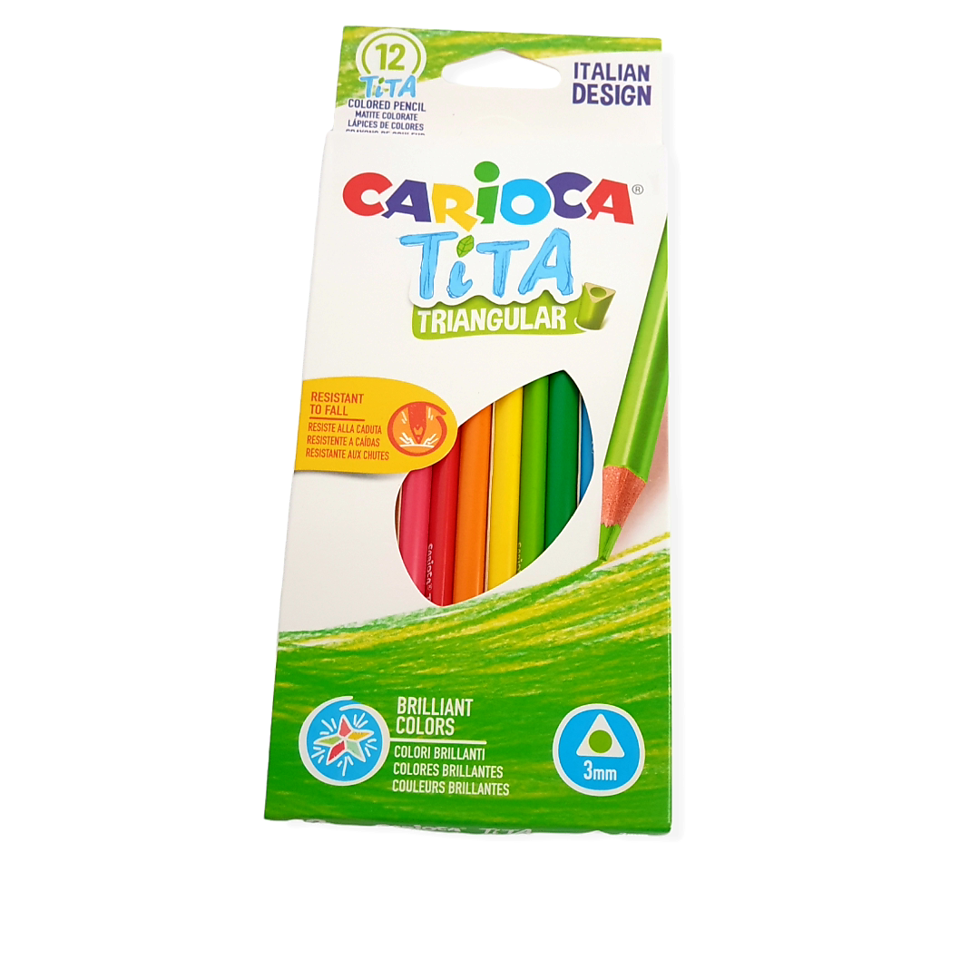 Spalvotų pieštukų rinkinys "Carioca TiTA"