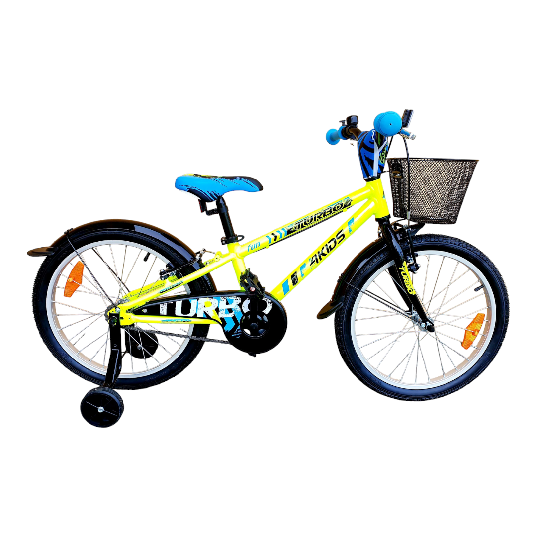 Vaikiškas dviratis "Turbo" neon