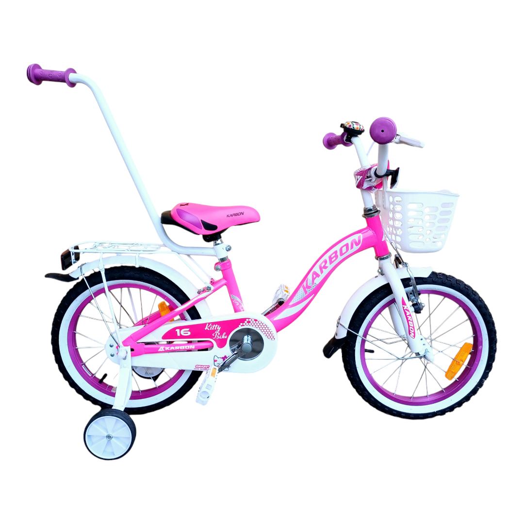 Vaikiškas dviratis "Karbon" pink