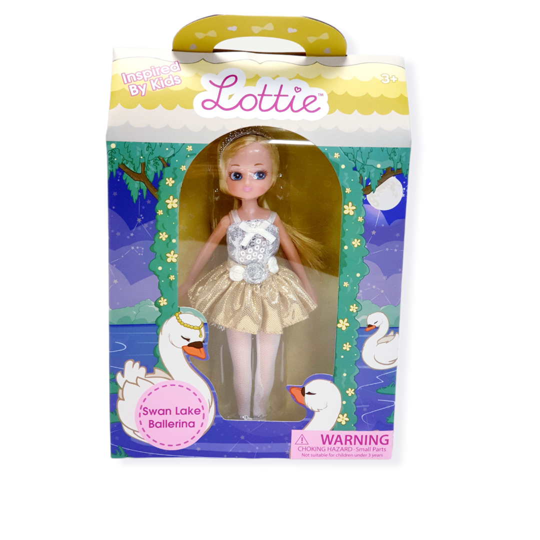 Lėlytė "Lottie" balerina iš gulbių ežero