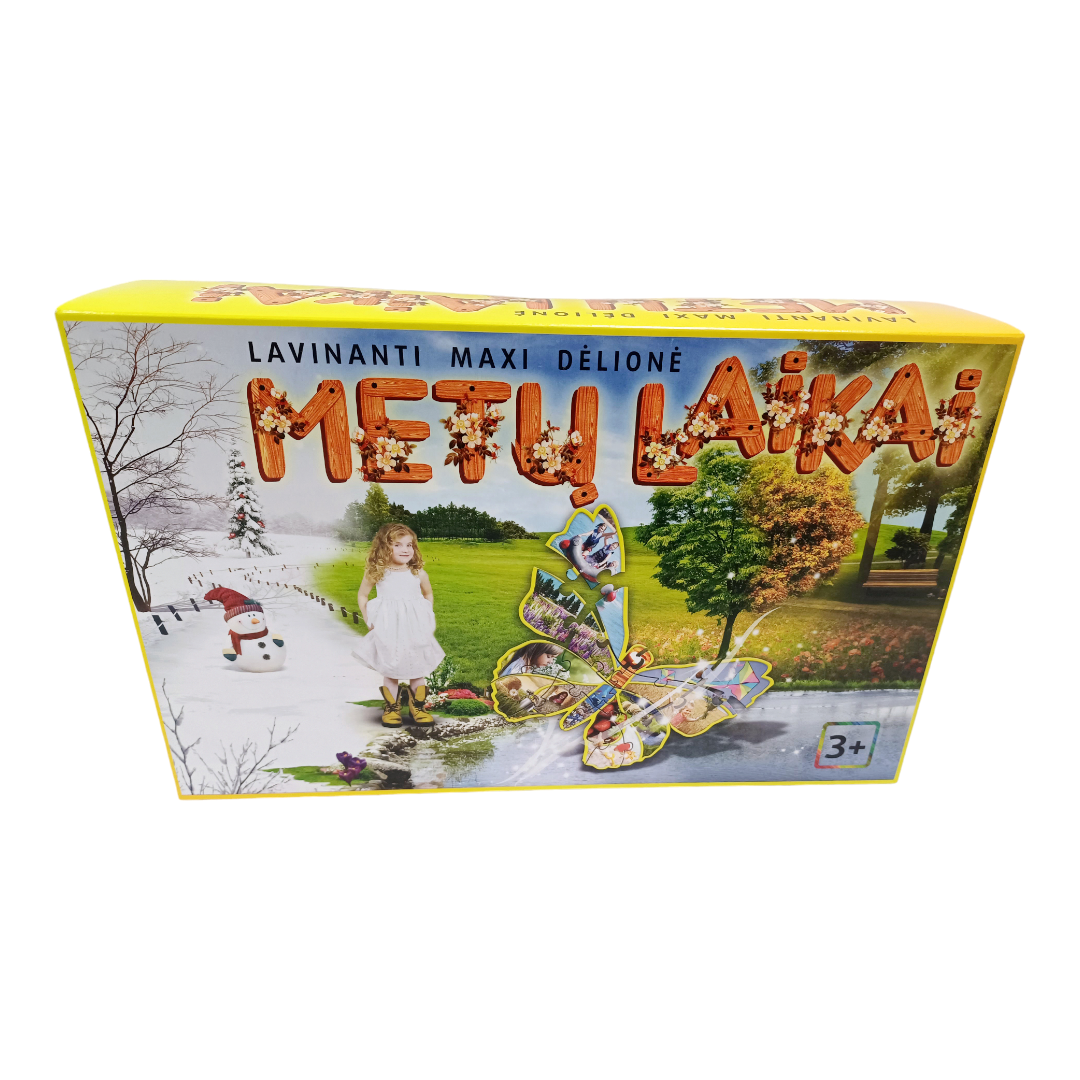 Lavinamoji dėlionė "Metų laikai"