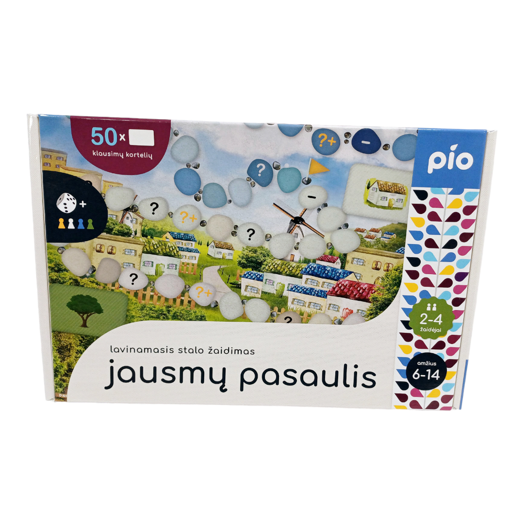 Lavinamasis stalo žaidimas "Jausmų pasaulis"