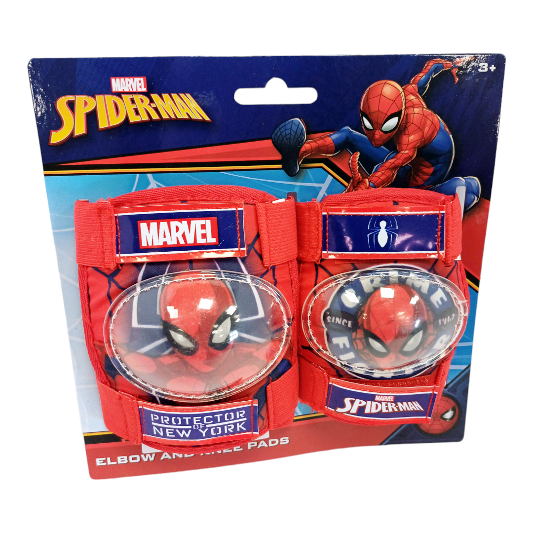 Kelėnų ir alkūnių apsaugų rinkinys MARVEL "Žmogus voras"