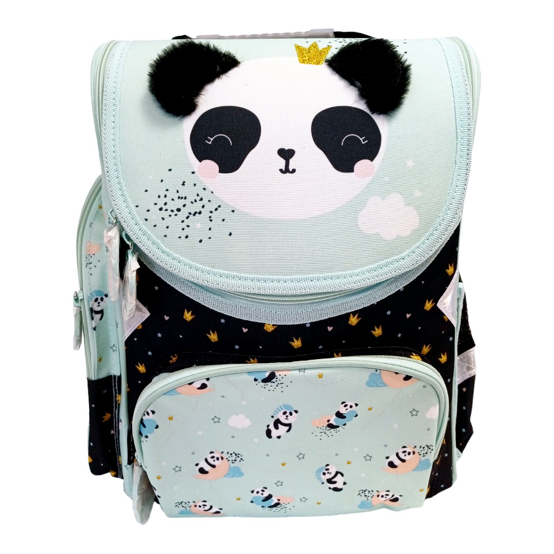 Mokyklinė kuprinė pradinukei "Panda"
