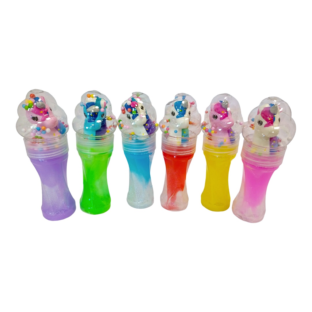 Slime su žaisliuku "Vienaragis"