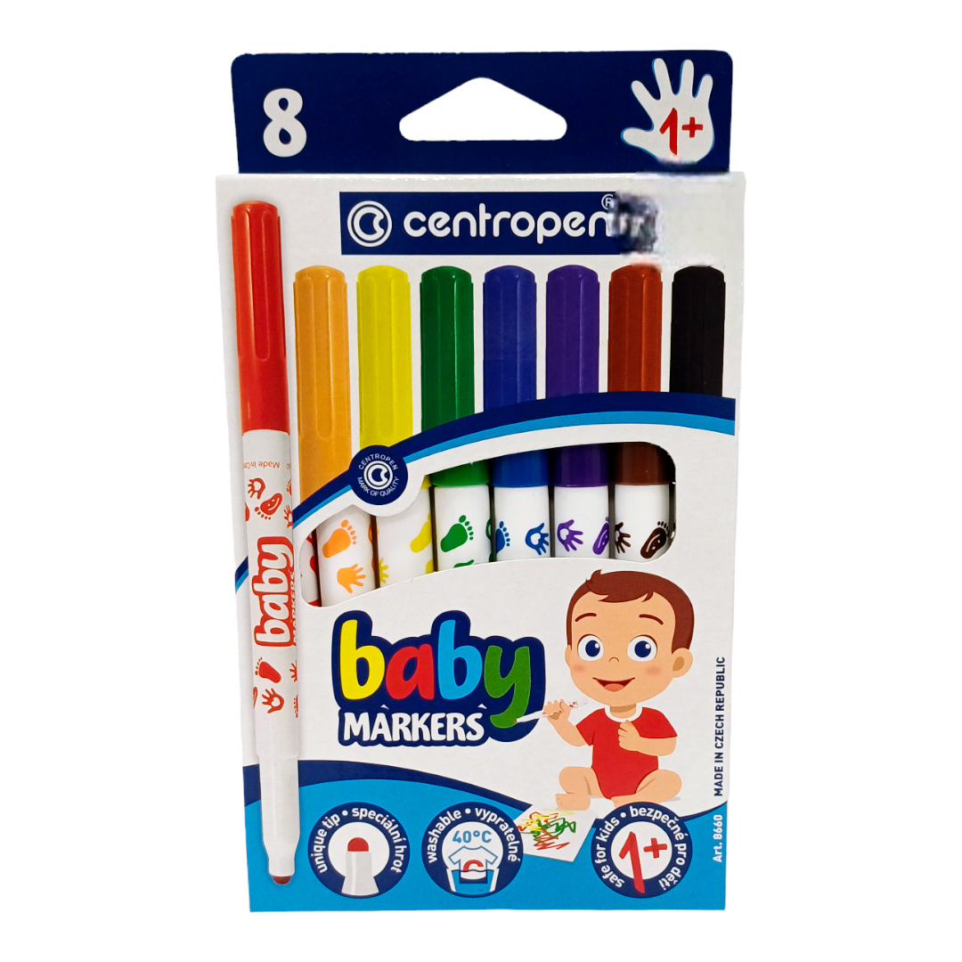 Flomasterių rinkinys mažyliams "Centropen"
