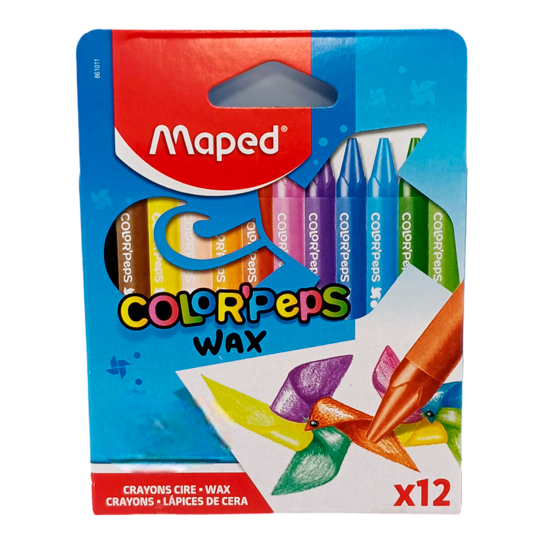 Vaškinių kreidelių rinkinys "Maped"