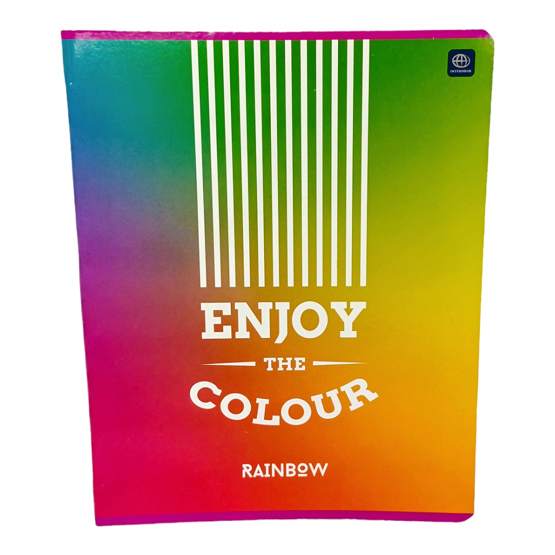 Sąsiuvinis 48 lapai langeliais "Rainbow"
