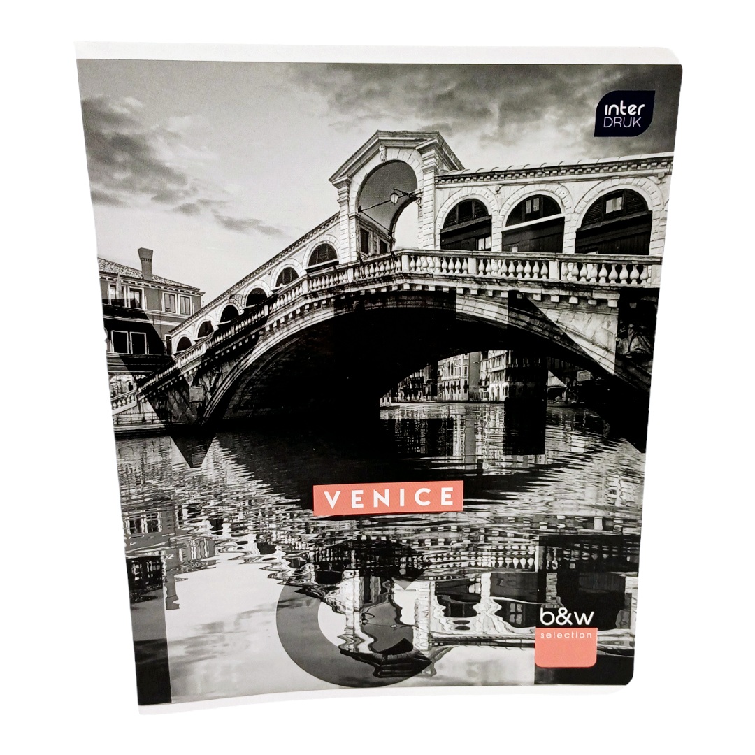Sąsiuvinis 32 lapai langeliais "Venice"