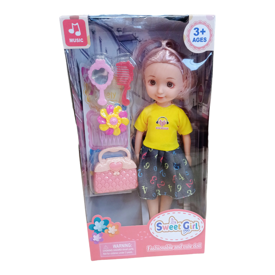 Lėlė "Sweet girl" su garsais