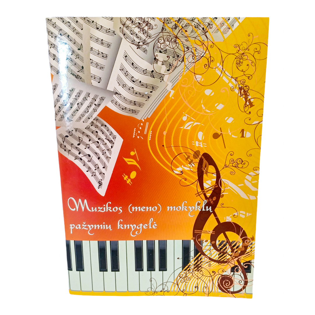Muzikos (meno) mokyklų pažymių knygelė