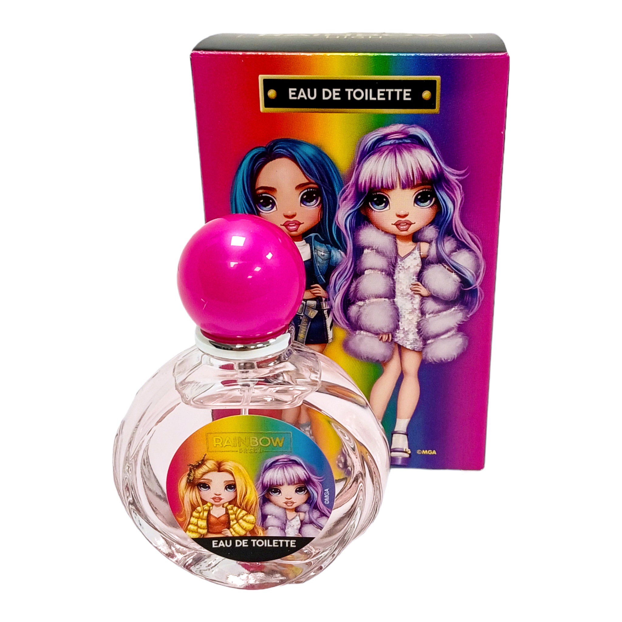 Tualetinis vanduo mergaitėms "Rainbow high"