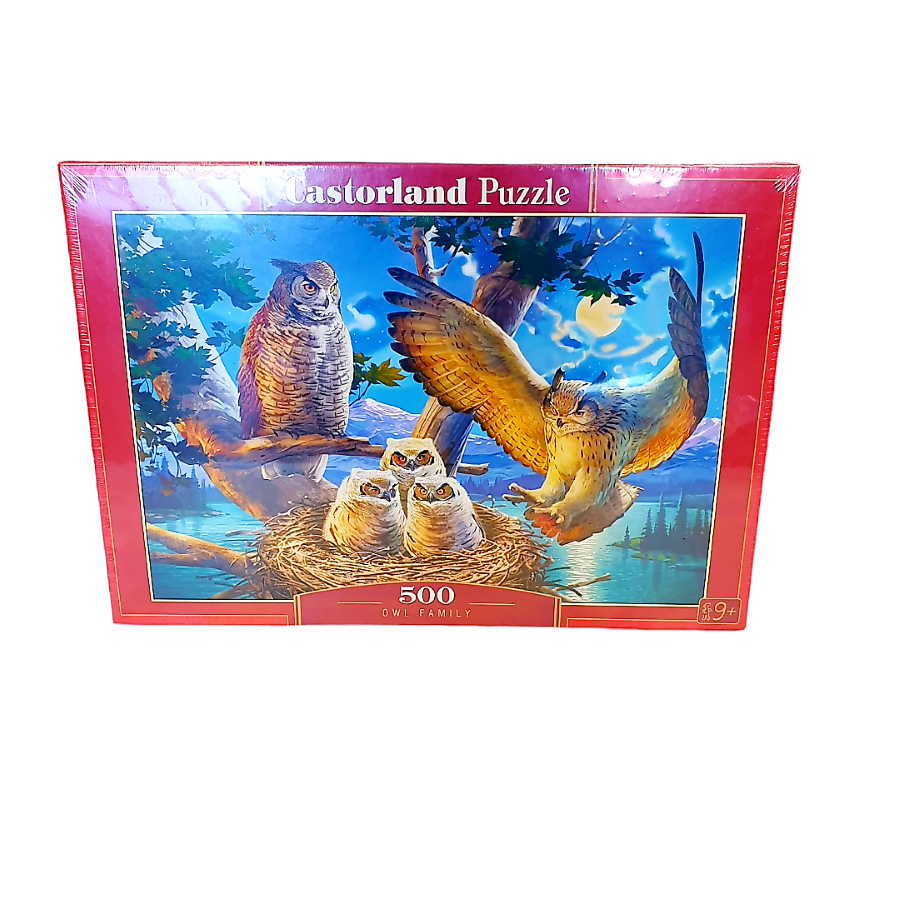 Dėlionė "Pelėdos"