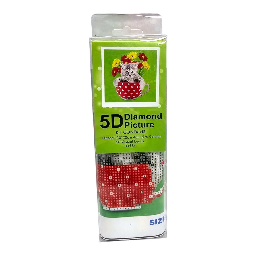 5D deimantinė mozaika "Kačiukas"