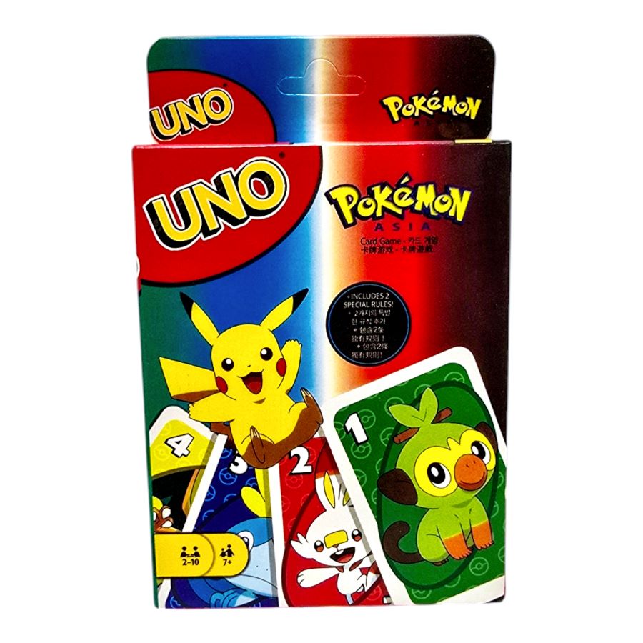 Žaidimo kortos "UNO" pokemon