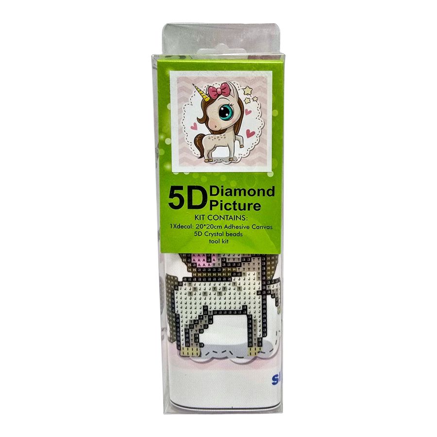 5D deimantinė mozaika "Vienaragis"