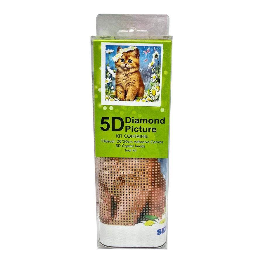 5D deimantinė mozaika "Kačiukas"