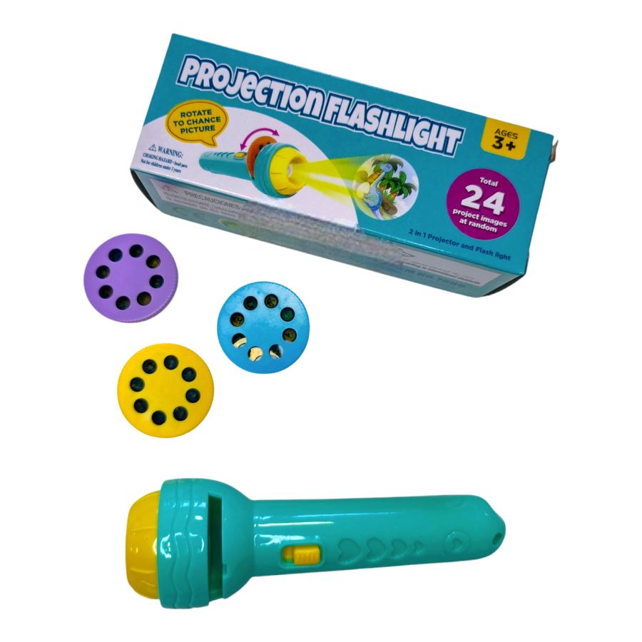 Vaikiškas žibintuvėlis - projektorius