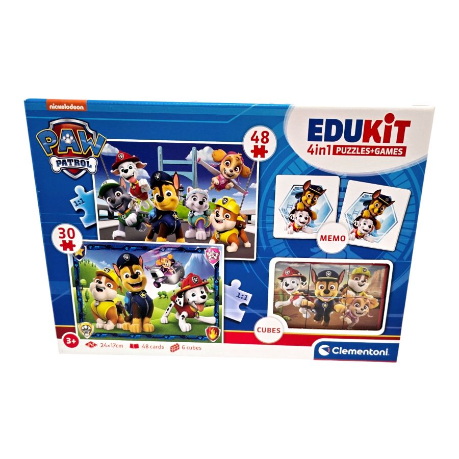 Žaidimų rinkinys 4in1 "Šunyčiai patruliai"