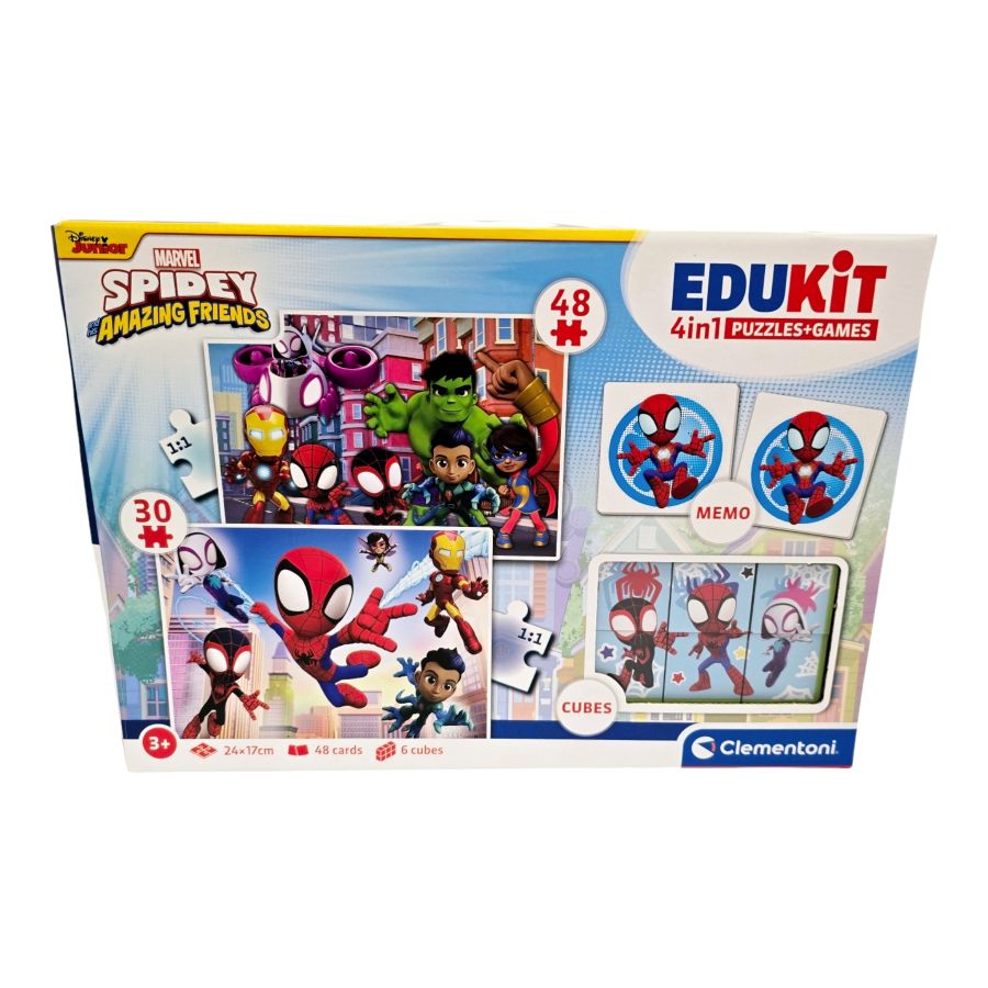 Žaidimų rinkinys 4in1 "Žmogus voras"