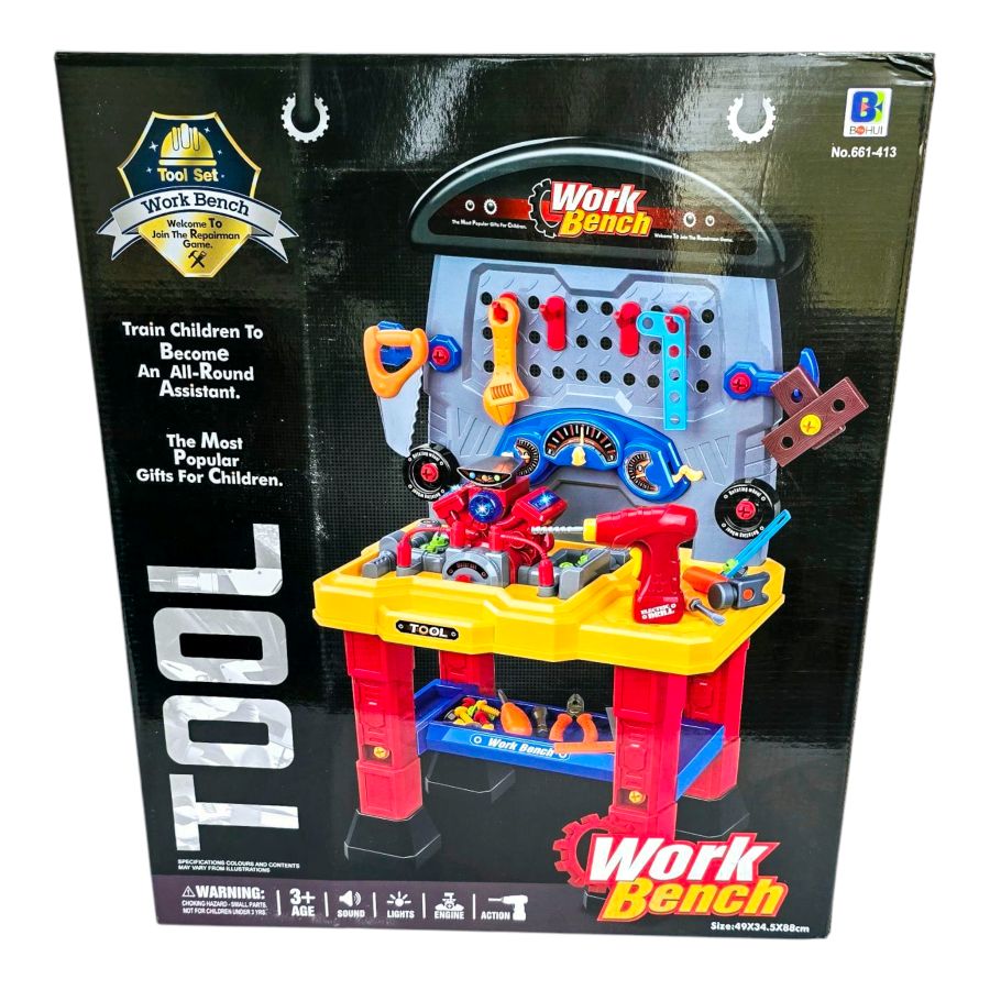 Darbo stalas su įrankiais meistriukui "Work bench"