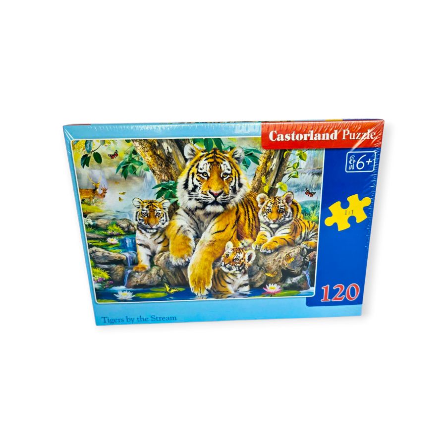 Dėlionė "Tigrai"