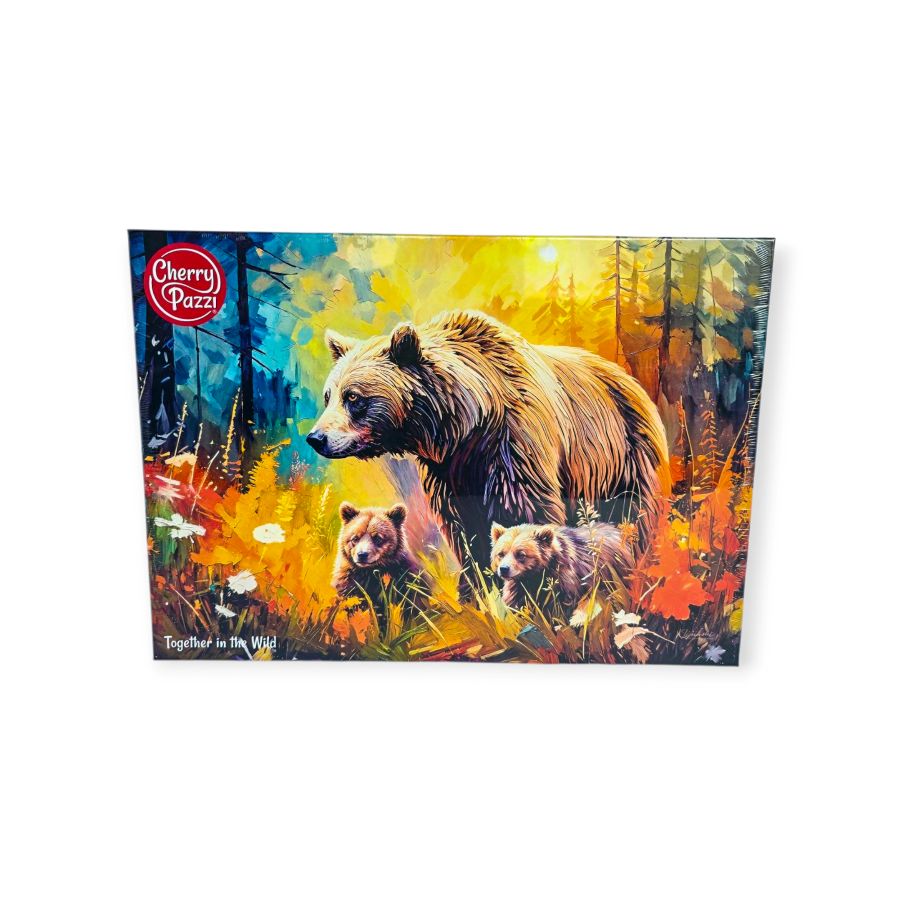 Dėlionė "Lokių šeima"