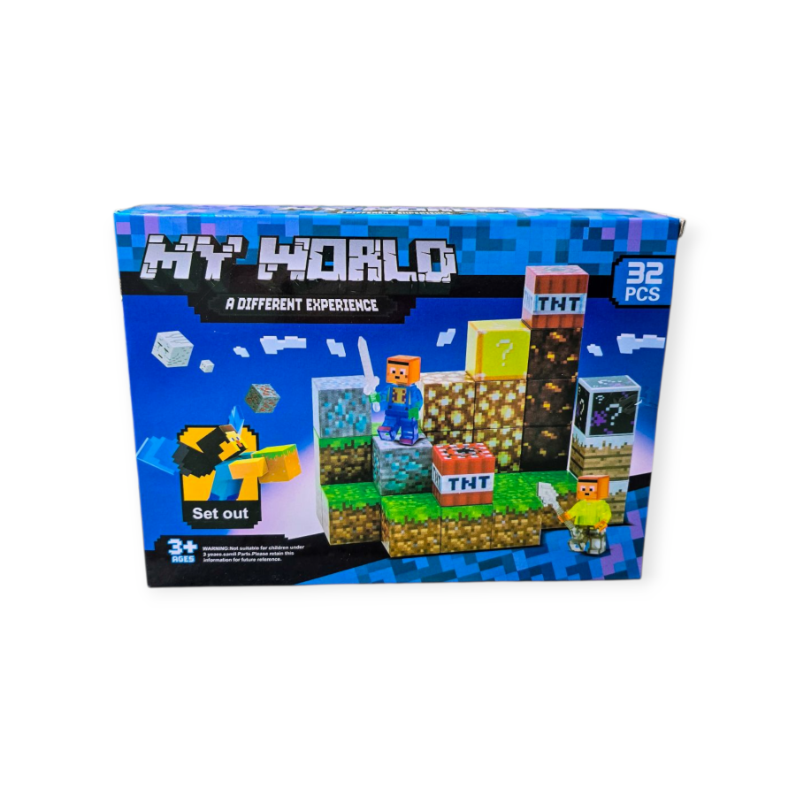 Magnetinis konstruktorius "My world"