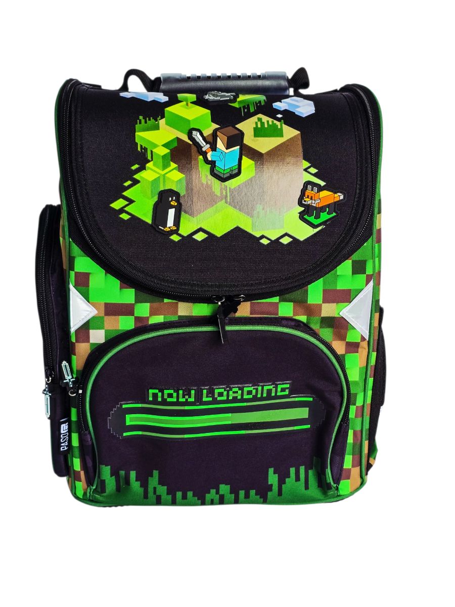 Mokyklinė kuprinė pradinukui "Minecraft"
