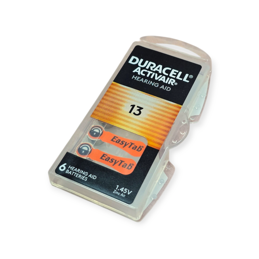 Baterijų rinkinys "Duracell activair" 13 klausos aparatams