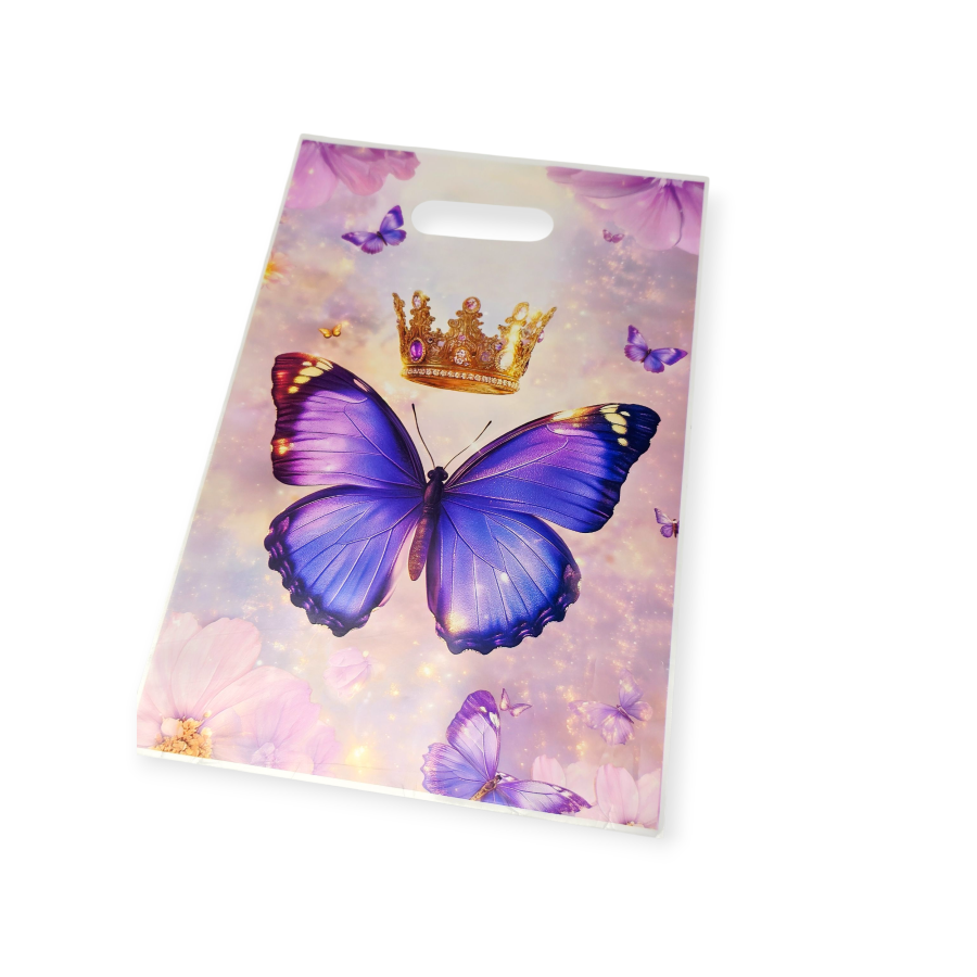 Dovanų maišelis "Drugelis su karūna"