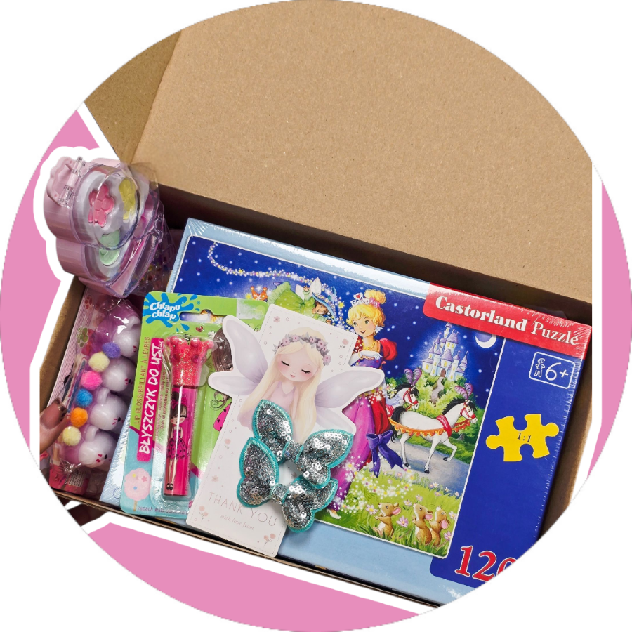 Dovanų rinkinys mergaitei