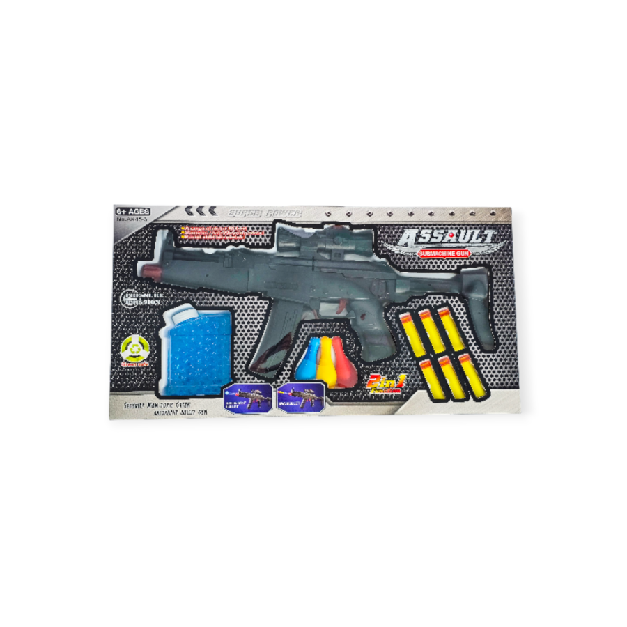 Šautuvas su kulkomis "Assault AK45-3"