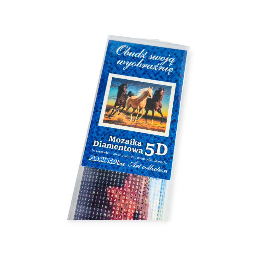 Deimantinė mozaika "Žirgai"