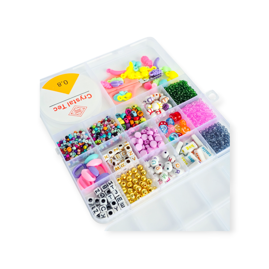 Karoliukų vėrimo rinkinys