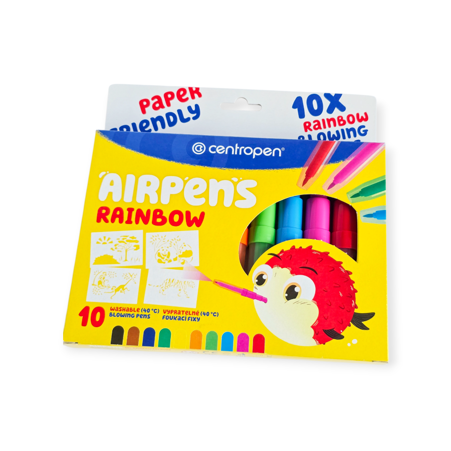 Pučiamų flomasterių rinkinys