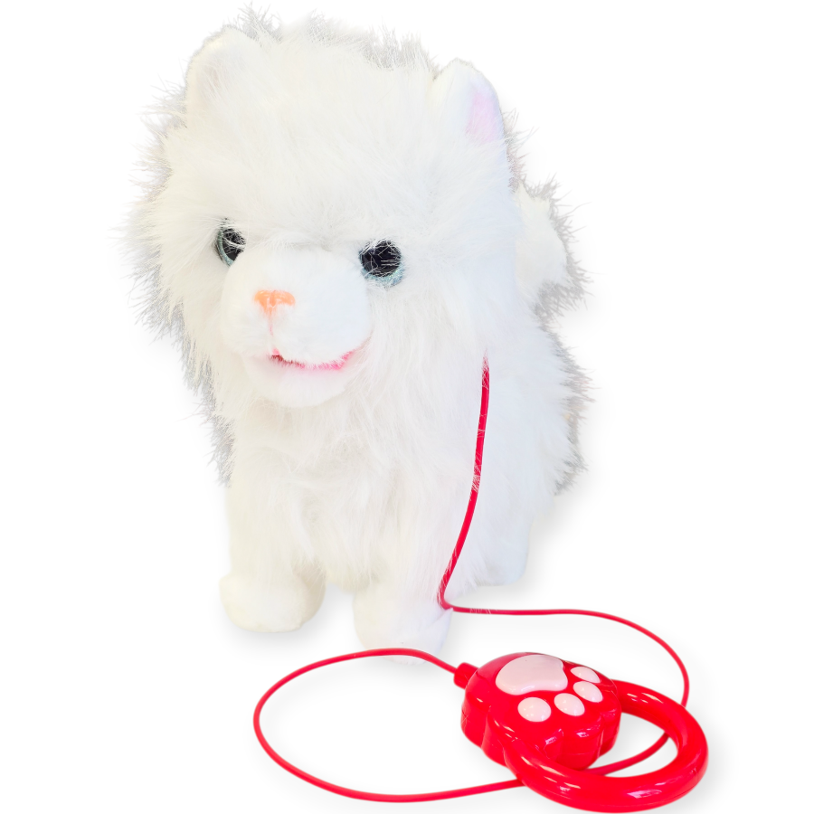 Interaktyvus kačiukas su pavadėliu