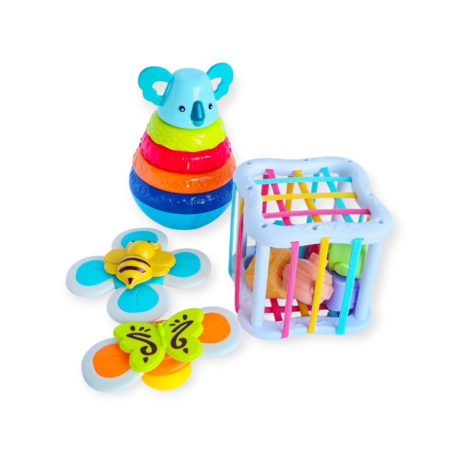 Sensorinių žaislų rinkinys "Koala"