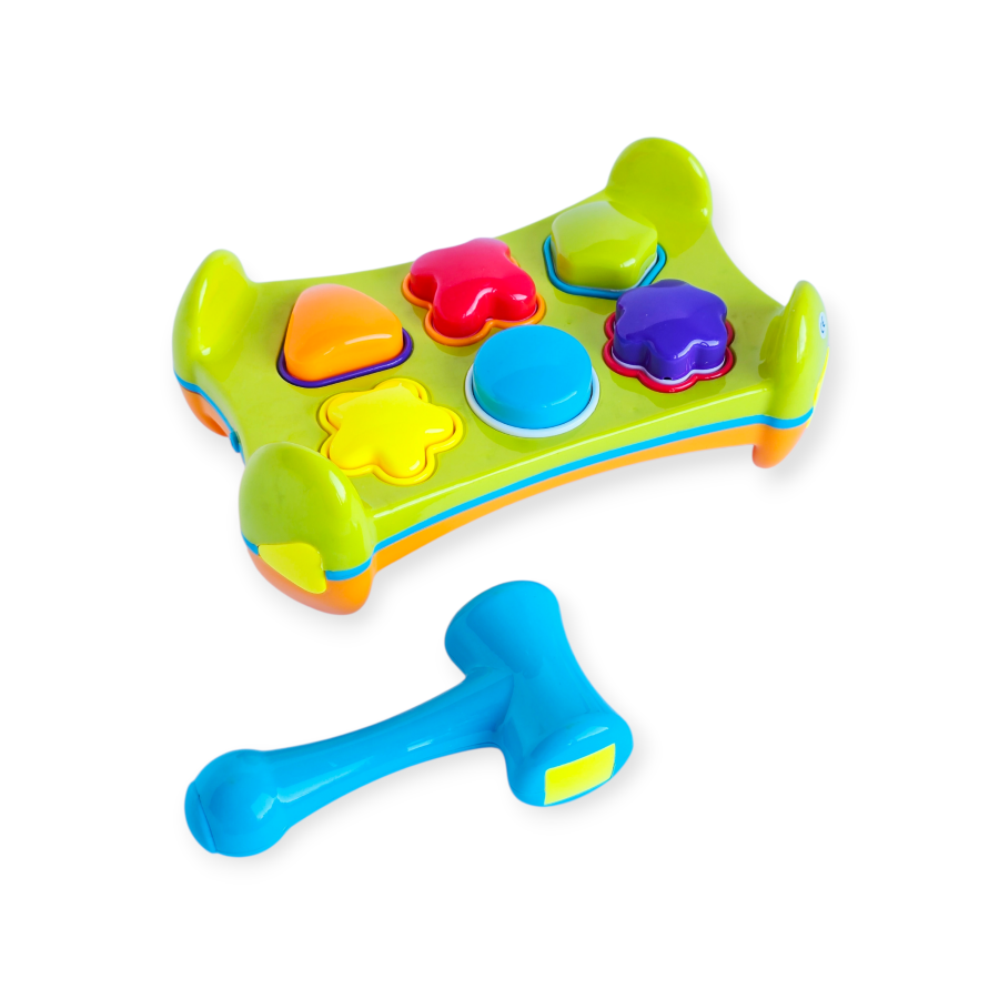 Lavinamasis žaislas "Rūšiuoklis su plaktuku"