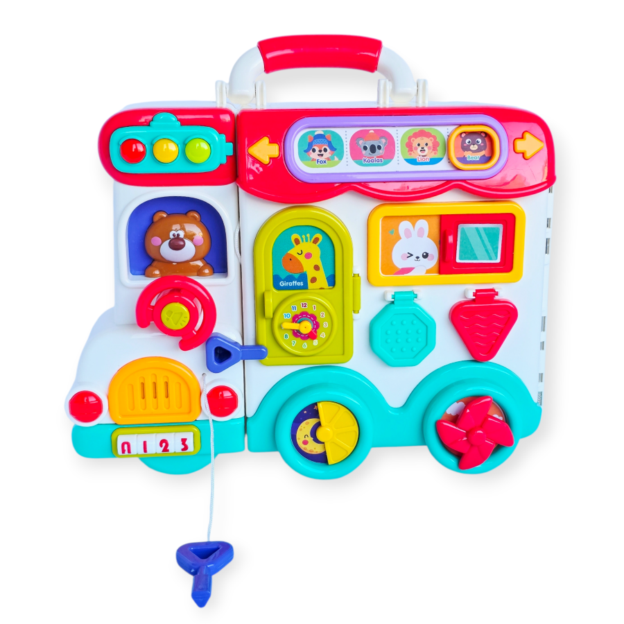 Interaktyvus edukacinis žaislas "Autobusas"