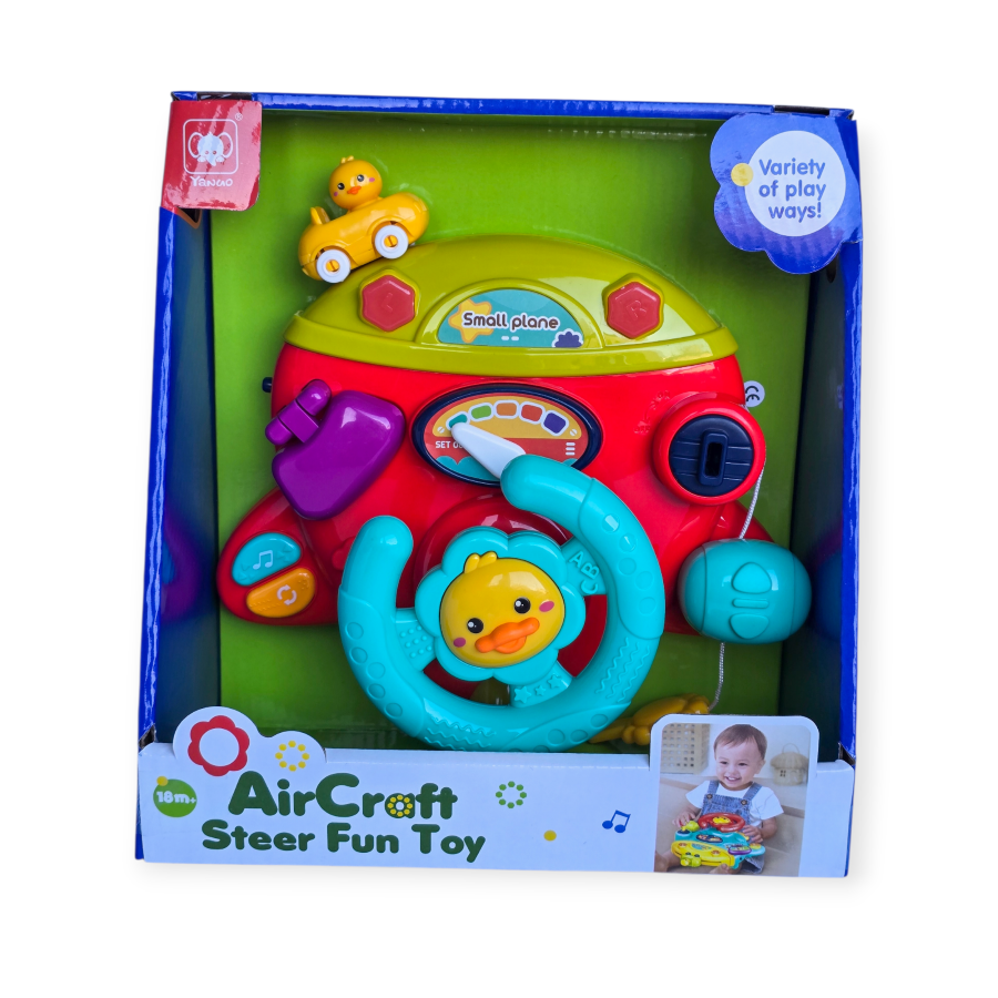 Interaktyvus lėktuvo vairas "Ančiukas"